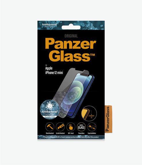 Закалено стъкло стандартно AB за iPhone 12 mini, Прозрачен, Transparent