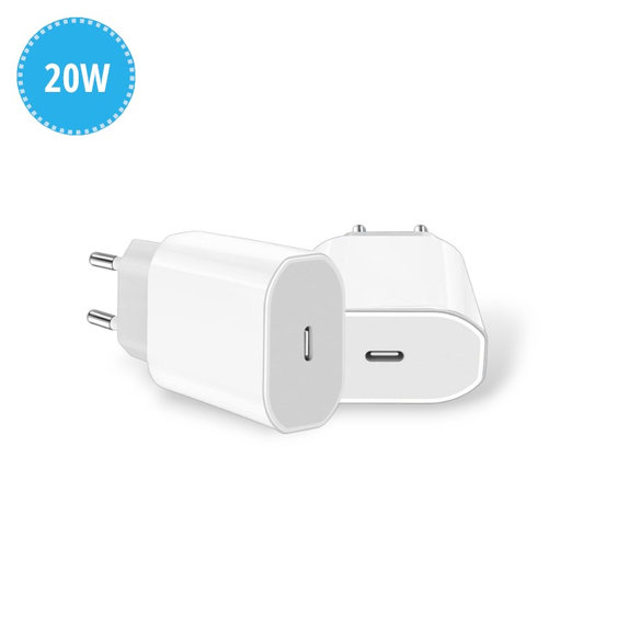 20W USB-C заряден адаптер, MHJE3ZM/A, Apple