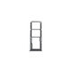 SIM/SD държач за Samsung A21s A217F, GH98-45392A, черен, Black, Genuine Service Pack