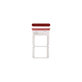 SIM държач за Xiaomi Mi 9T, Mi 9T Pro, 4810964000L6, Red Flame, Genuine Service Pack