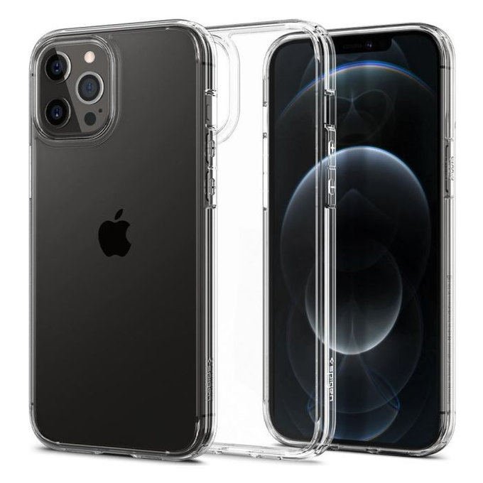 Калъф Ultra Hybrid за iPhone 12 Pro Max, Прозрачен, Transparent