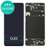 дисплей OLED за Samsung A71 A715F, Тъчскрийн и рамка