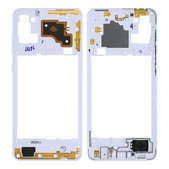 Средна рамка за Samsung A21s A217F, GH97-24663B, бял, White, Genuine Service Pack