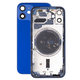 Заден калъф за iPhone 12 Mini, син, Blue