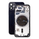 Заден калъф за iPhone 12 Mini, черен, Black