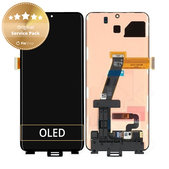 дисплей OLED за Samsung S20 G980F, Тъчскрийн без рамка, GH96-13024A, Genuine Service Pack