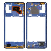 Средна рамка за Samsung A21s A217F, GH97-24663C, син, Blue, Genuine Service Pack