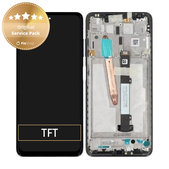 дисплей за Xiaomi Poco X3 NFC, Тъчскрийн и рамка, 560003J20C00, Shadow Gray, Genuine Service Pack