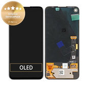 дисплей OLED за Google Pixel 4a 4G, Тъчскрийн без рамка, G949-00007-01, Genuine Service Pack