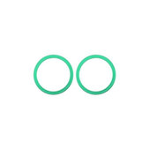 Рамка на обектива на задната камера за iPhone 11, 12, 12 Mini, 2 броя, зелен, Green