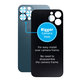 задния капак с голям отвор за камера за iPhone 12 Pro, син, Blue