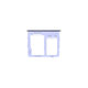 SIM държач за Samsung A32 5G A326B, GH63-19393D, Violet, Genuine Service Pack