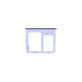SIM държач за Samsung A32 5G A326B, GH63-19393D, Violet, Genuine Service Pack