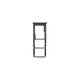 SIM държач за Samsung A12 A125F, GH98-46124A, черен, Black, Genuine Service Pack