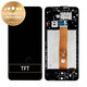 дисплей за Samsung A12 A125F, A022F, Тъчскрийн и рамка, GH82-24490A, GH82-24491A, черен, Black, Genuine Service Pack