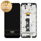 дисплей за Motorola Moto G30 XT2129, Тъчскрийн и рамка, 5D68C18187, Phantom Black, Genuine Service Pack