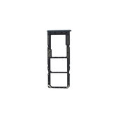 SIM държач за Samsung A32 4G A325F, GH98-46409A, черен, Black, Genuine Service Pack