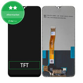 дисплей за Realme 5 Pro, Тъчскрийн без рамка, TFT
