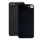 задния капак с обектив на камерата за iPhone SE (2nd Gen 2020), черен, Black