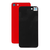 задния капак с обектив на камерата за iPhone SE (2nd Gen 2020), червен, Red
