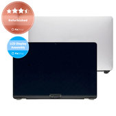 LCD дисплей за MacBook Air 13" A1932 (2019), A2179 (2020), предно стъкло, корпус, Сребрист, Refurbished
