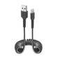 Кабел Lightning / USB, 1m, Черно, Black, SBS