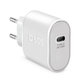 20W заряден адаптер USB-C, Бял, White, SBS