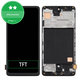 дисплей за Samsung A51 A515F, Тъчскрийн и рамка, TFT