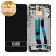 дисплей за Xiaomi Mi 11 Lite 5G, Тъчскрийн и рамка, 56000200K900, 56000K00K900, Truffle Black, Genuine Service Pack