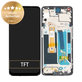 дисплей за OnePlus Nord N10 5G, Тъчскрийн и рамка, Midnight Ice, 2011100239, Genuine Service Pack