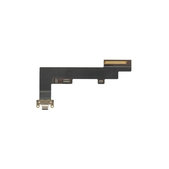 Конектор за зареждане c гъвкав кабел за Apple iPad Air (4th Gen 2020), 4G Version, черен, Black