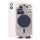 Заден калъф за iPhone 12, бял, White
