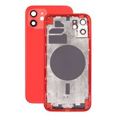 Заден калъф за iPhone 12, червен, Red