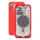 Заден калъф за iPhone 12, червен, Red