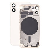 Заден калъф за iPhone 12 Mini, бял, White