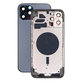 Заден калъф за iPhone 12 Pro Max, син, Blue