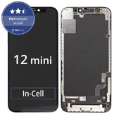 Дисплей In-Cell FHD за iPhone 12 Mini, Тъчскрийн с рамка, FixPremium