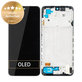 дисплей за Xiaomi Redmi Note 10, Тъчскрийн и рамка, Onyx Grey, 5600020K7A00, Genuine Service Pack