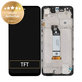дисплей за Xiaomi Poco M3 Pro, Тъчскрийн и рамка, 560002K19P00, Power Black, Genuine Service Pack
