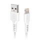 Кабел Lightning / USB, 1m, Бял, White, SBS