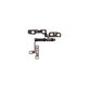 Панта за HP 15-cx0016nc, 77030206, ляв, Genuine Service Pack