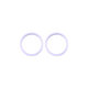 Рамка на обектива на задната камера за iPhone 11, 12, 12 Mini, 2 броя, лилав. Purple