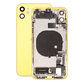 Заден калъф със малки части за iPhone 11, жълт, Yellow