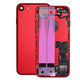 Заден калъф със малки части за iPhone 7, червен, Red