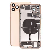 Заден калъф със малки части за iPhone 11 Pro, Злато, Gold