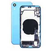 Заден калъф със малки части за iPhone XR, син, Blue