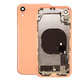 Заден калъф със малки части за iPhone XR, Coral