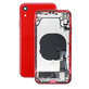 Заден калъф със малки части за iPhone XR, червен, Red