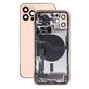 Заден калъф със малки части за iPhone 12 Pro, Злато, Gold