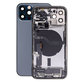 Заден калъф със малки части за iPhone 12 Pro, син, Blue